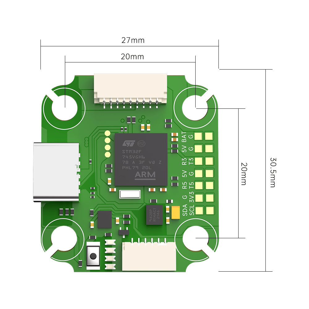 BLITZ Mini F745 Flight Controller - iFlight