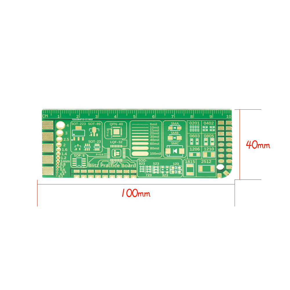BLITZ Soldering Practice PCB - iFlight Europe Official