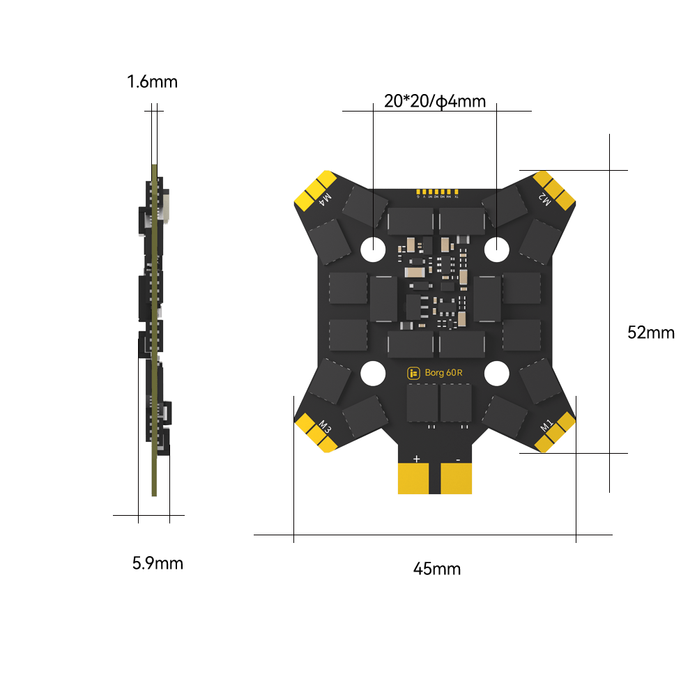 Borg 60R ESC - iFlight
