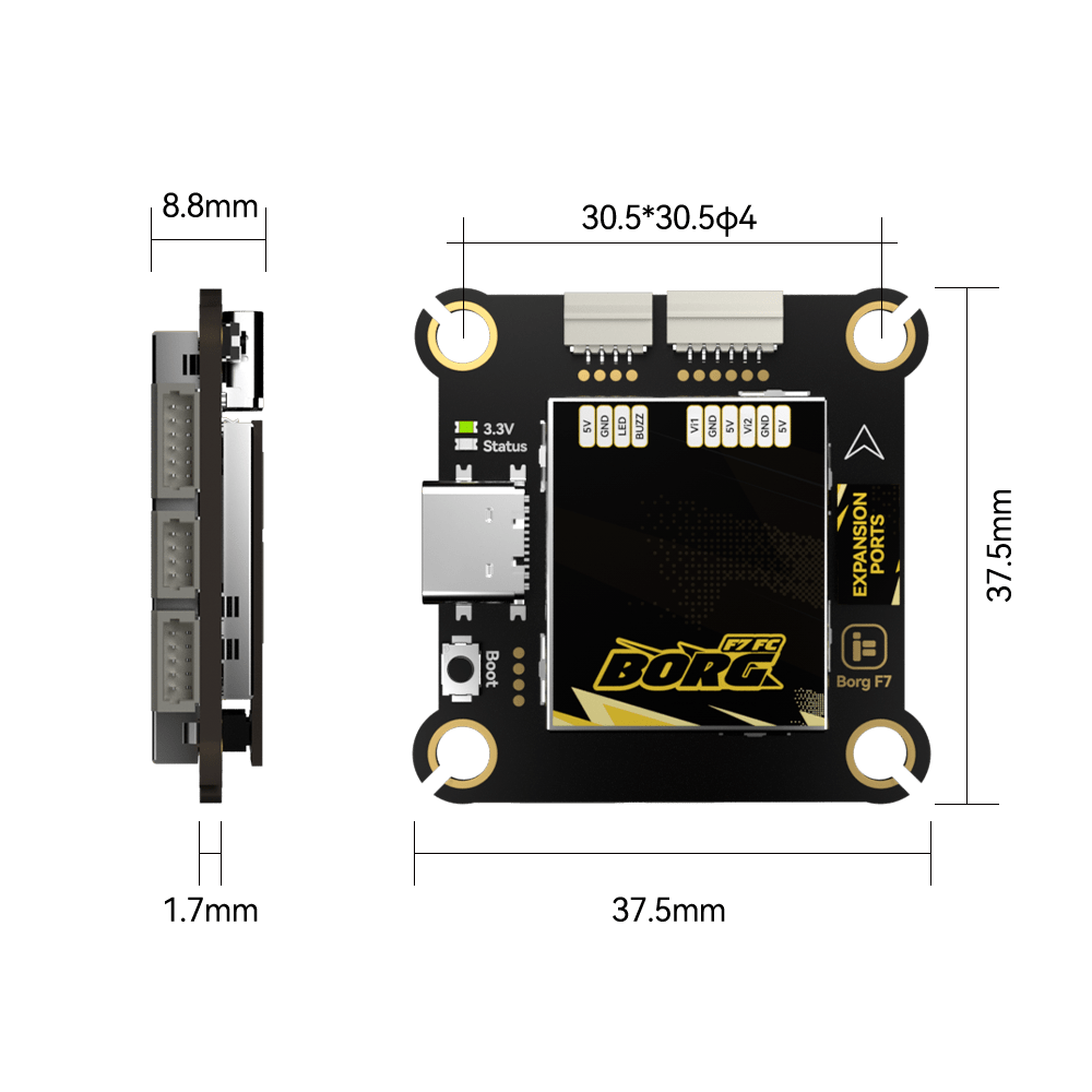 Borg F7 Flight Controller - iFlight