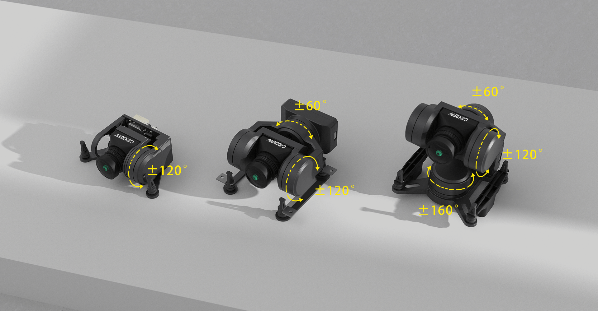 CADDXFPV Gimbal System GM1 / GM2 / GM3 - CADDXFPV