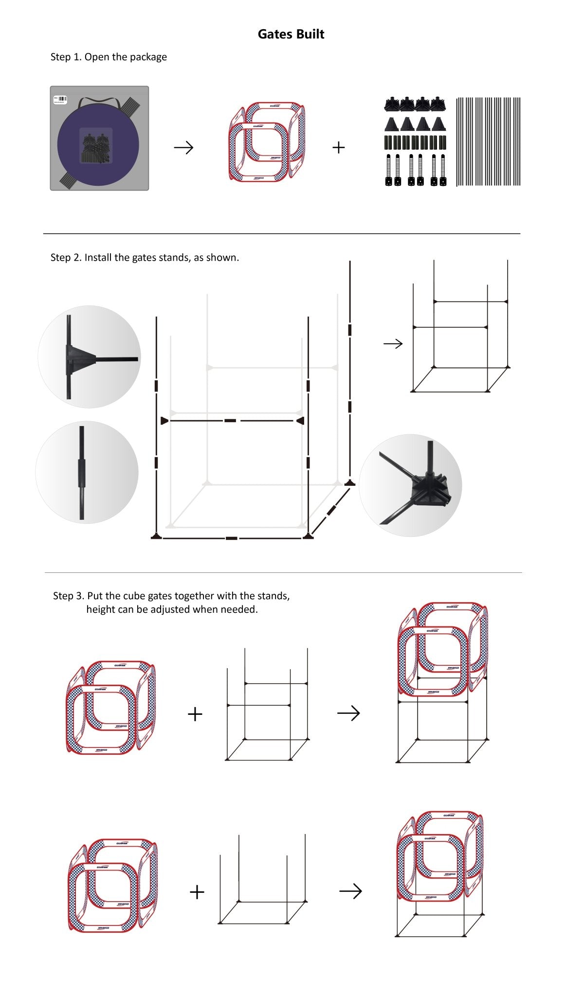 GEMFAN Pop Up Race Cube Gate with Base - iFlight Europe