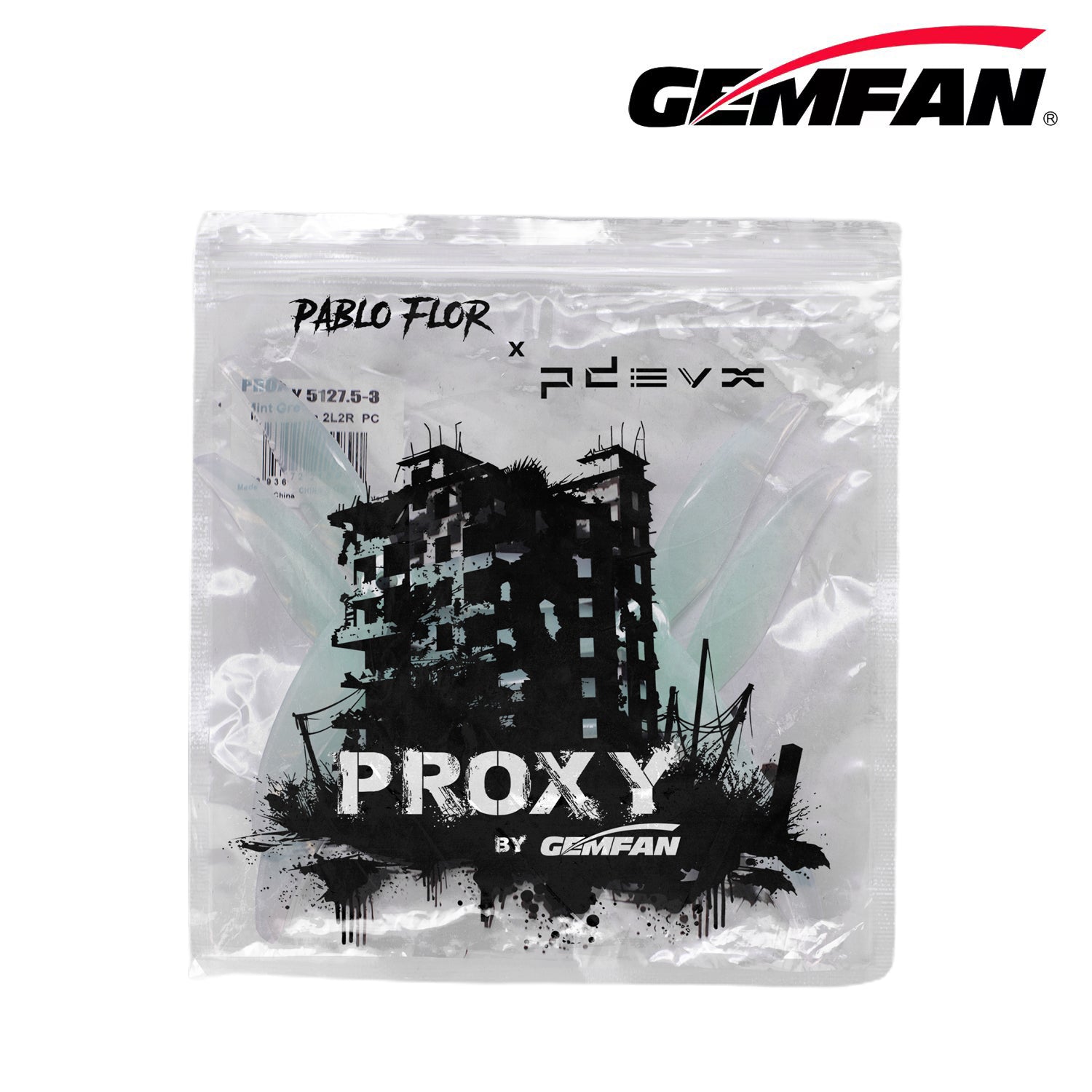 GEMFAN Proxy PABLO FLOR x PDEVX 5127.5 Prop (for Nazgul) - GEMFAN