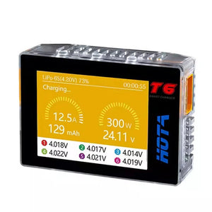 HOTA T6 300W 1-6S PD/DC Smart Charger - HOTA