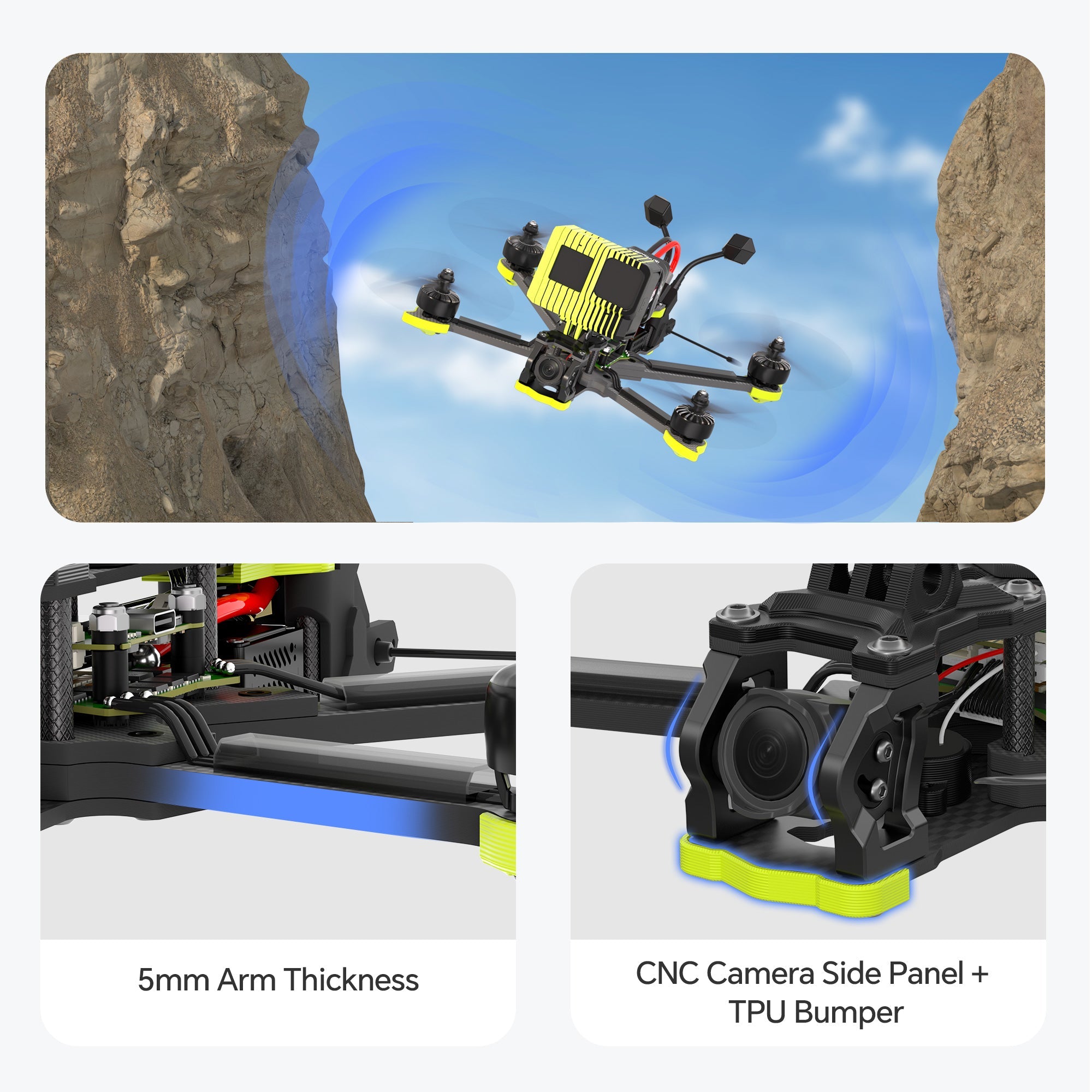 Nazgul XL5 ECO V1.1 6S ANALOG - iFlight