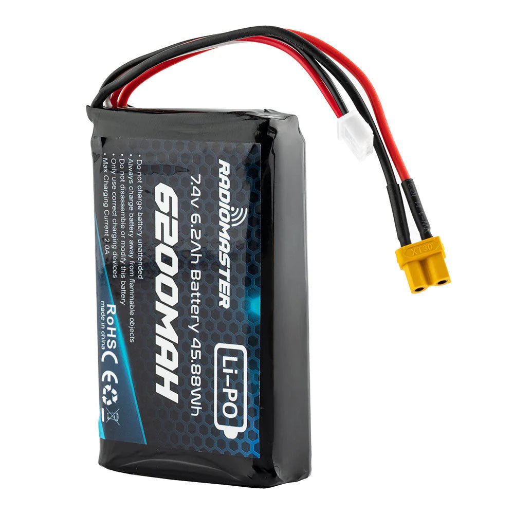 RadioMaster 2S 7.4V 6200mAh Lipo Battery - iFlight Europe