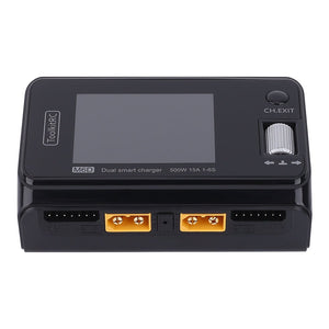 ToolkitRC M6D Dual Channel 500W 16A 2 - 8S DC Smart Charger - iFlight Europe Official