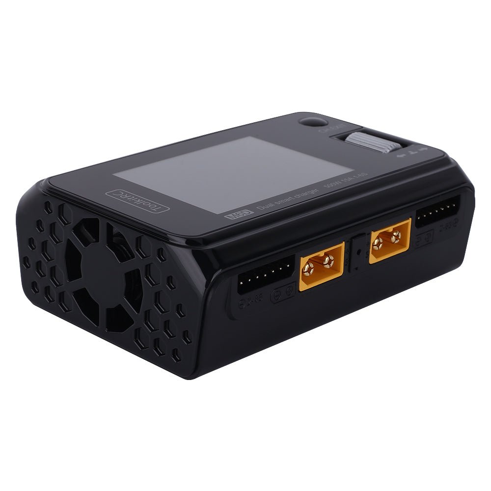 ToolkitRC M6D Dual Channel 500W 16A 2 - 8S DC Smart Charger - iFlight Europe Official
