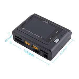 ToolkitRC M8D 1600W 1-8S Dual Channel DC Smart Charger - ToolkitRC