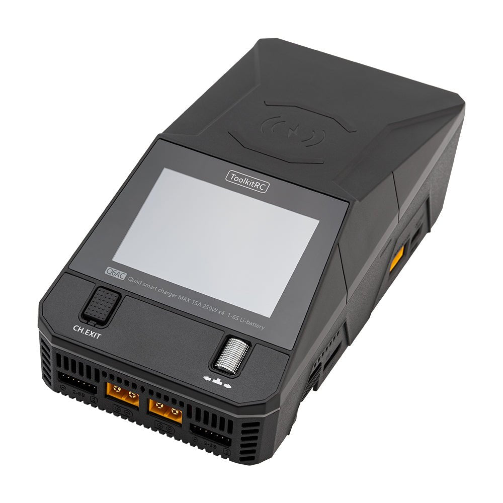 ToolkitRC Q6AC 1000W 1 - 6S Quad Channel AC/DC Smart Charger - iFlight Europe Official