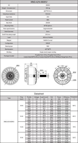 XING 4214 2-8S X CLASS FPV Motor - iFlight