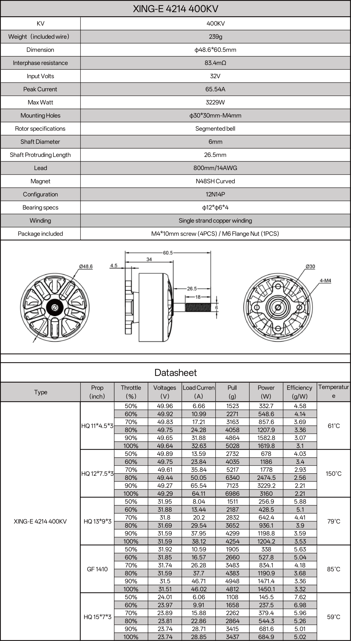 XING - E 4214 FPV Motor - iFlight Europe
