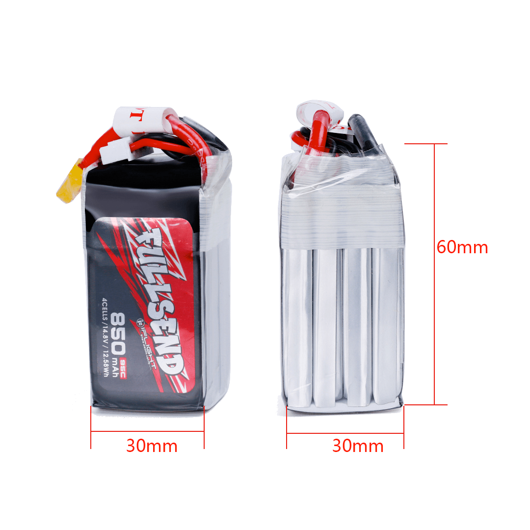 Fullsend 4S 850mAh 95C Battery - iFlight